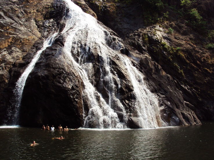 1. Dudhsagar Waterfall